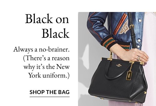 Black on Black | Shop The Bag