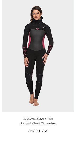 Product 4 - 5/4/3mm Syncro Plus - Hooded Chest Zip Wetsuit