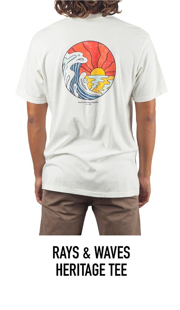 RAYS & WAVES HERITAGE TEE