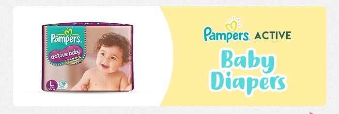 Pampers Active Baby Diapers