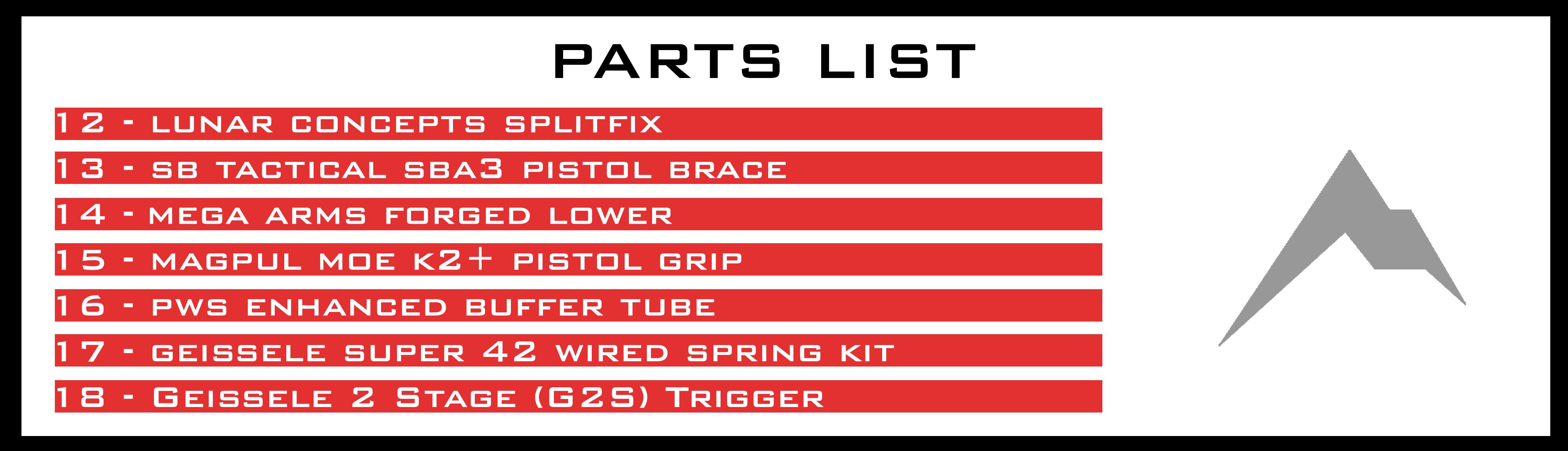 BOW2 Parts List 2