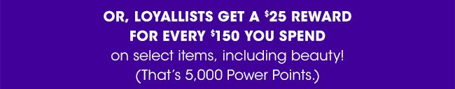 GET A $25 REWARD CARD
