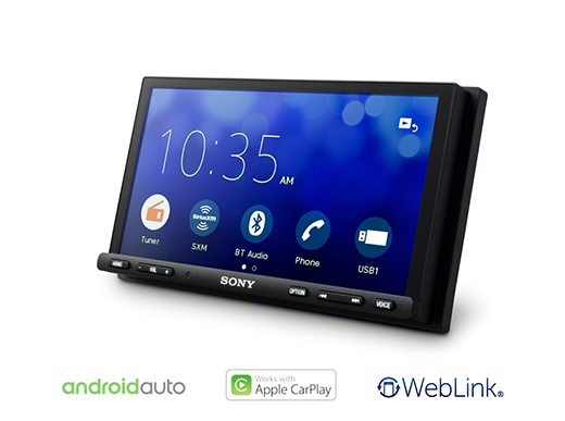 AX7000 6.95" High-Power Media Receiver | androidauto | Works with Apple CarPlay | WebLink®