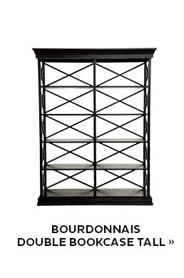 Bourdonnais Double Bookcase Tall