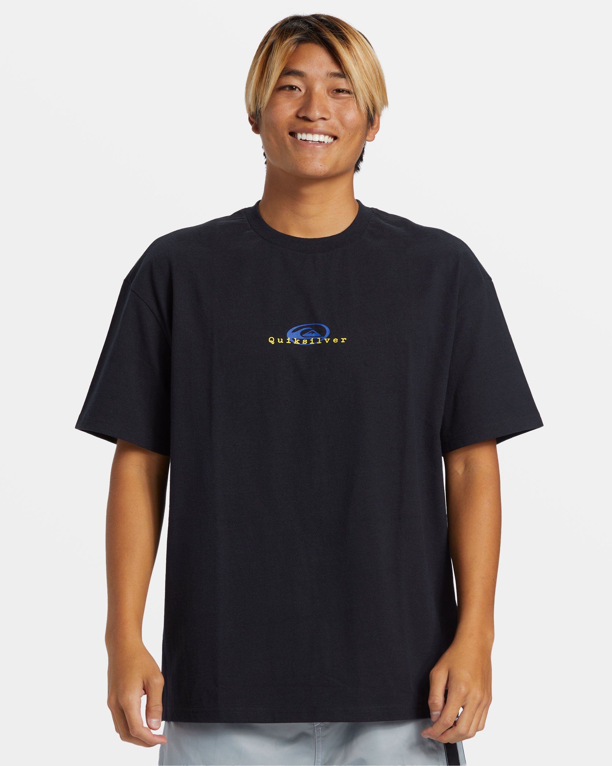 Image of Thermal Logo T-Shirt - Black