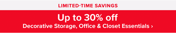 Limited-Time Savings up to 30% off ›