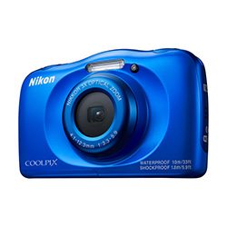 REFURBISHED NIKON COOLPIX W100 BLUE