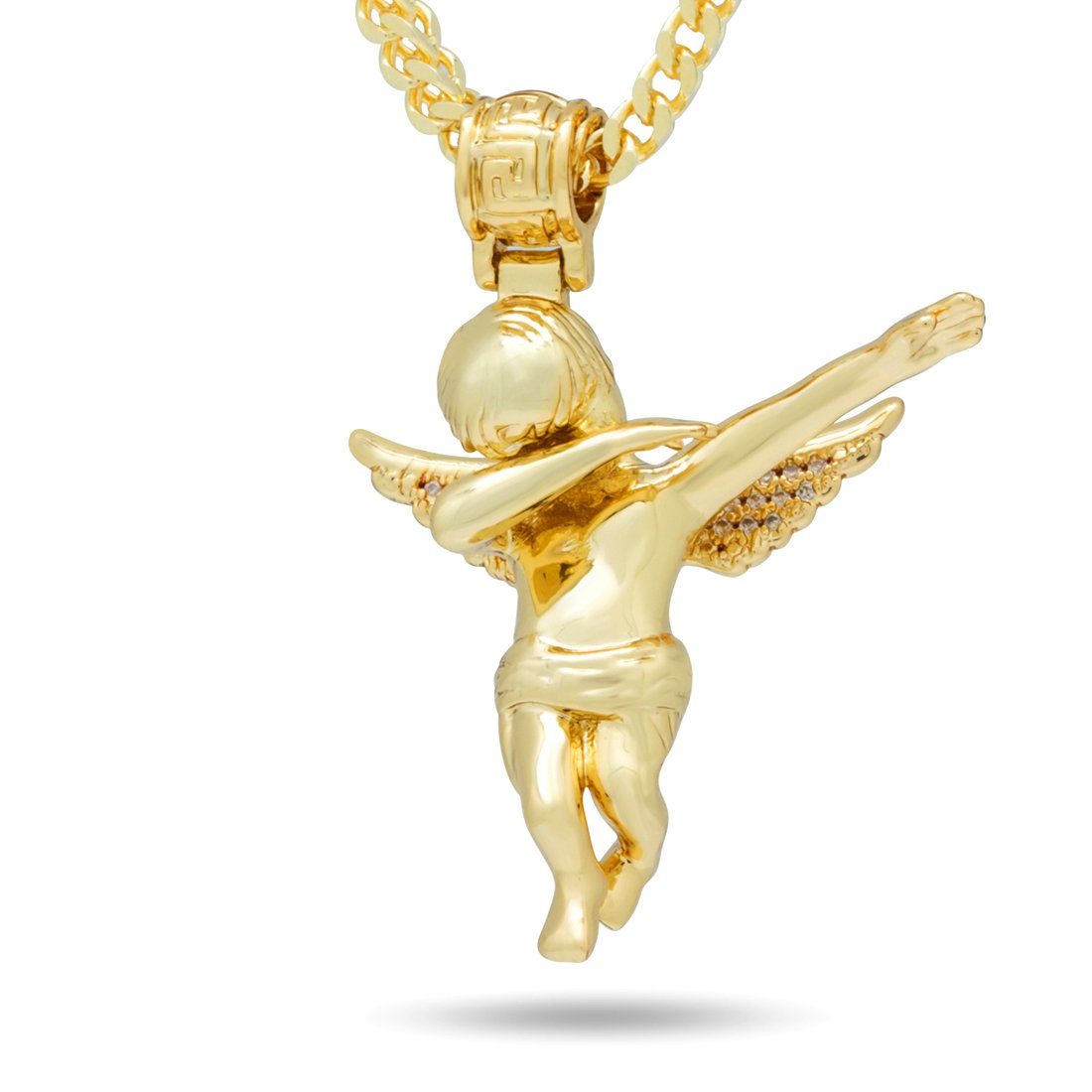 The Dabbing Angel Necklace