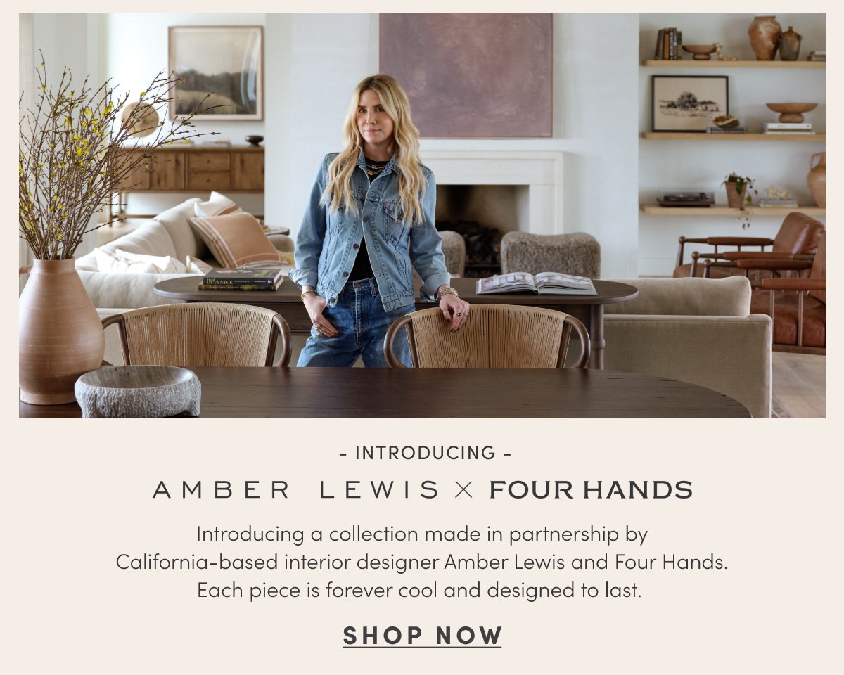 Introducing Amber Lewis x Four Hands