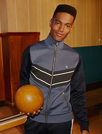 STRIPE TRACK JACKET Campain Image