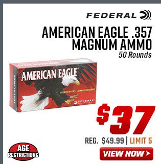 Federal American Eagle .357 Magnum Ammo