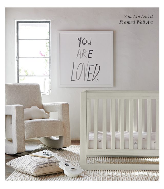 You Are Loved Framed Wall Art by Leanne Ford