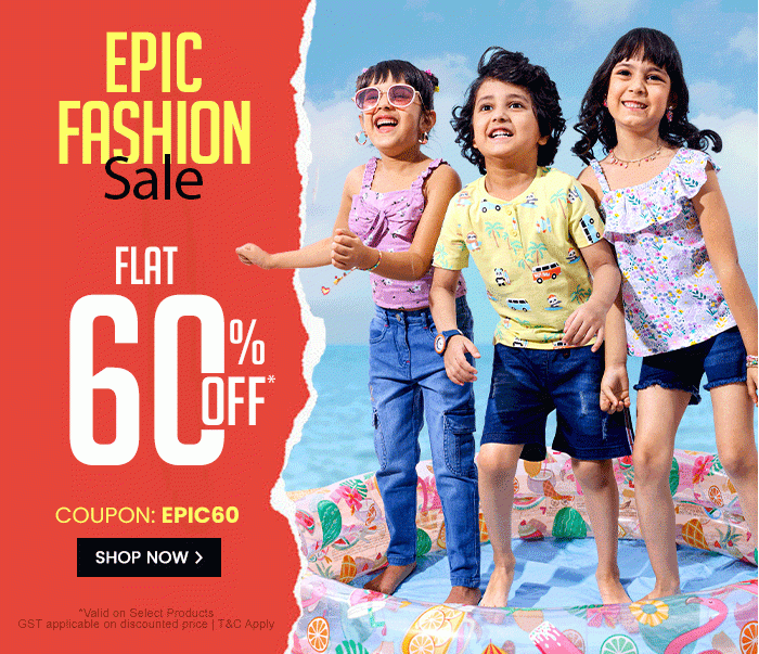 EPIC FASHION SALEFLAT 60% OFF