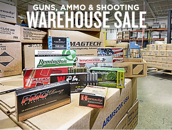 Guns, Ammo & Shooting Warehouse Sale