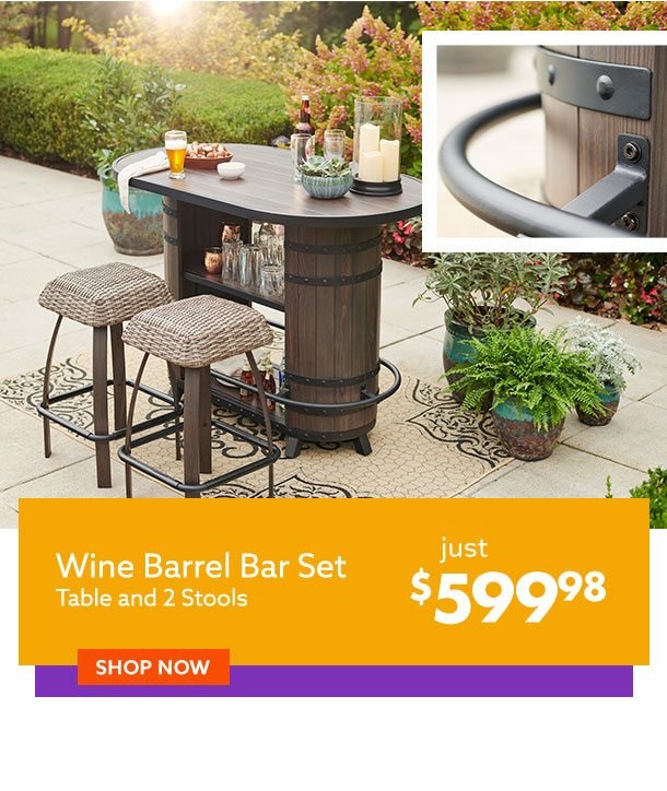 Bar sets deals at big lots