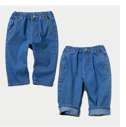 PDP18 - BABY DENIM RELAXED PANTS