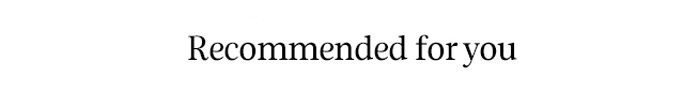 Recommended for you