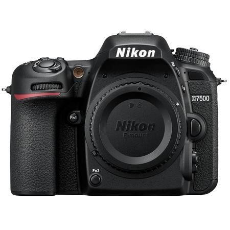 Nikon D7500 DX-format Digital SLR Camera Body, Black