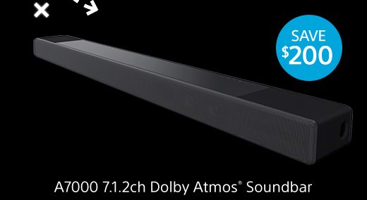 SAVE $200 | A7000 7.1.2ch Dolby Atmos® Soundbar