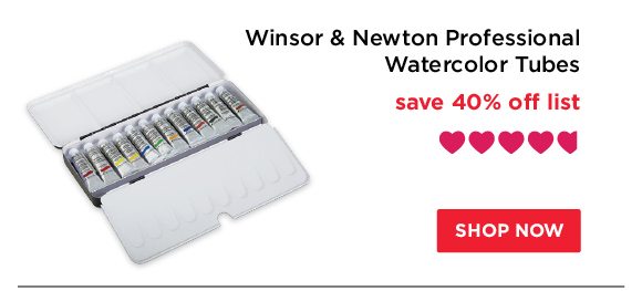 Winsor & Newton Professional Watercolor Tubes - save 40% off list