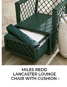 Miles Redd Lancaster Lounge Chair with Cushion