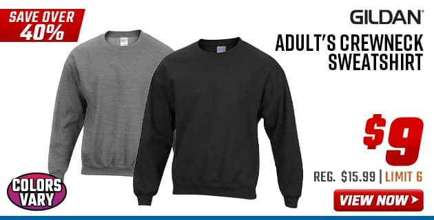 Gildan Adult's Crewneck Sweatshirt