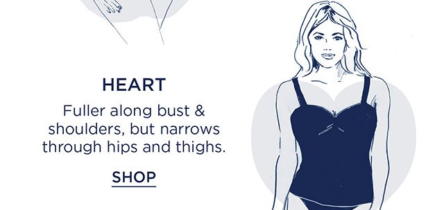 Shop Heart Swimsuits