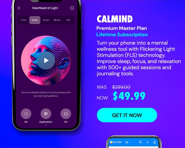 Calmind Premium Master Plan: Lifetime Subscription