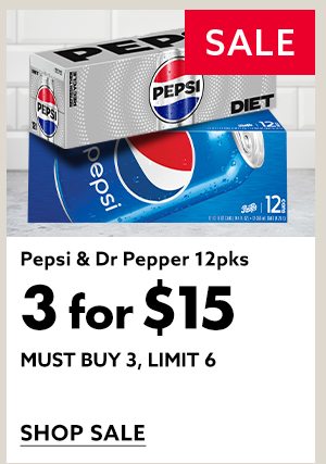 Pepsi & Dr Pepper