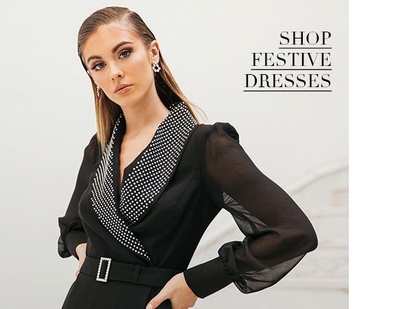 SHOP FESTIVE DRESSES