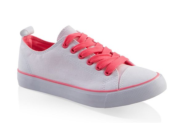 Lace Up Canvas Sneakers