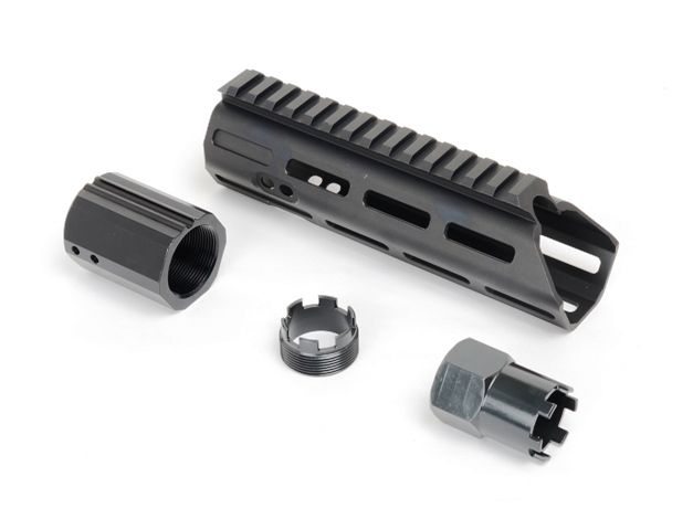GIBBZ ARMS G4 GEN II LITE FREE FLOAT HANDGUARD - 7.13