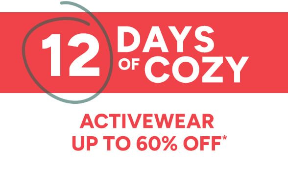 Up to 60% off Active