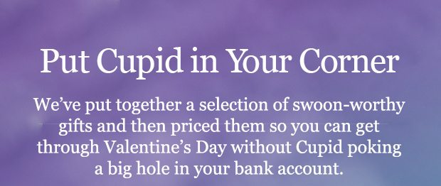 Put Cupid in Your Corner