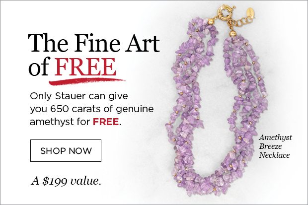 Free Amethyst Breeze Necklace