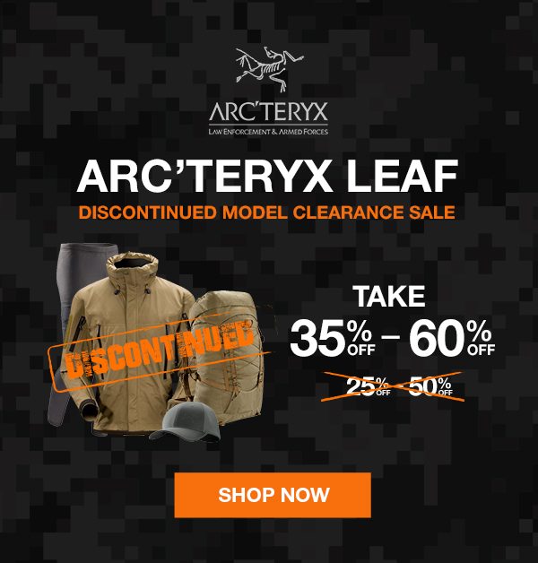 Arc'teryx LEAF Deals and Steals