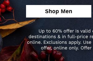 New Styles Added | Up to 60% off select styles | Plus 30% off almost everything else | Shop Men's