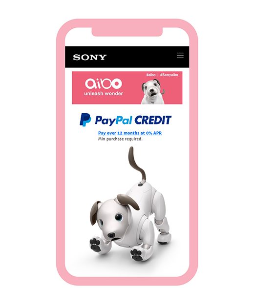 aibo | PayPal Credit