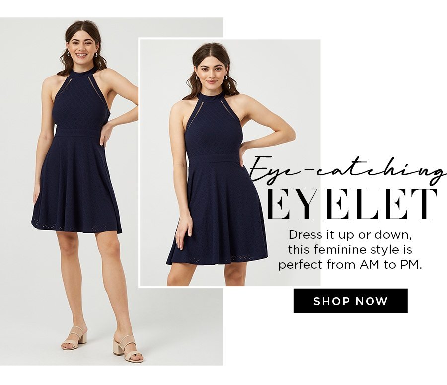 Pattern Play. Feel inspired while standing out from the crowd in this fun & flowy silhouette.