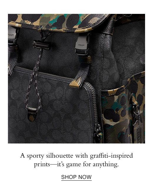 A sporty silhouette with graffiti-inspired prints - it's game for anything. SHOP NOW