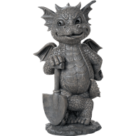 Landscaping Dragon Garden Statue