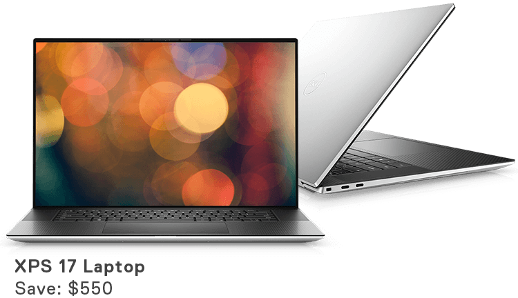 XPS 17 Laptop, Save: $550