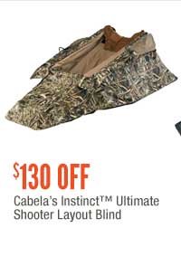 Cabela's Instinct Ultimate Shooter Layout Blind