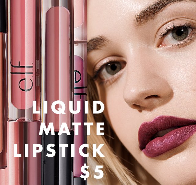 Liquid Matte Lipstick, $5