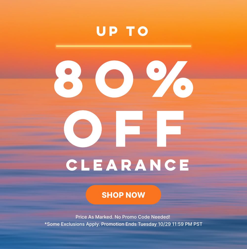 Up to 80% off