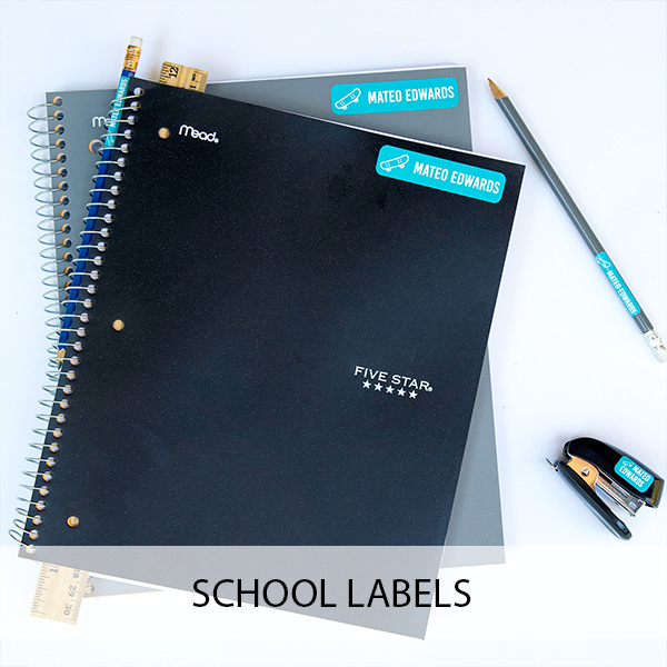School Labels Collection