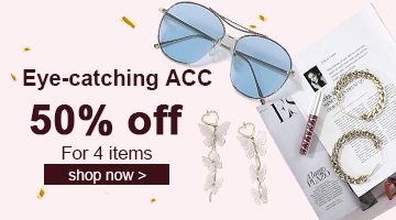 Eye-Catching ACC 50% OFF