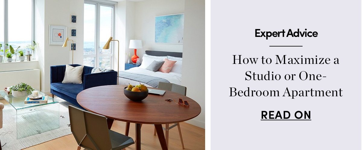 How to Maximize a Studio or One-Bedroom Apartment