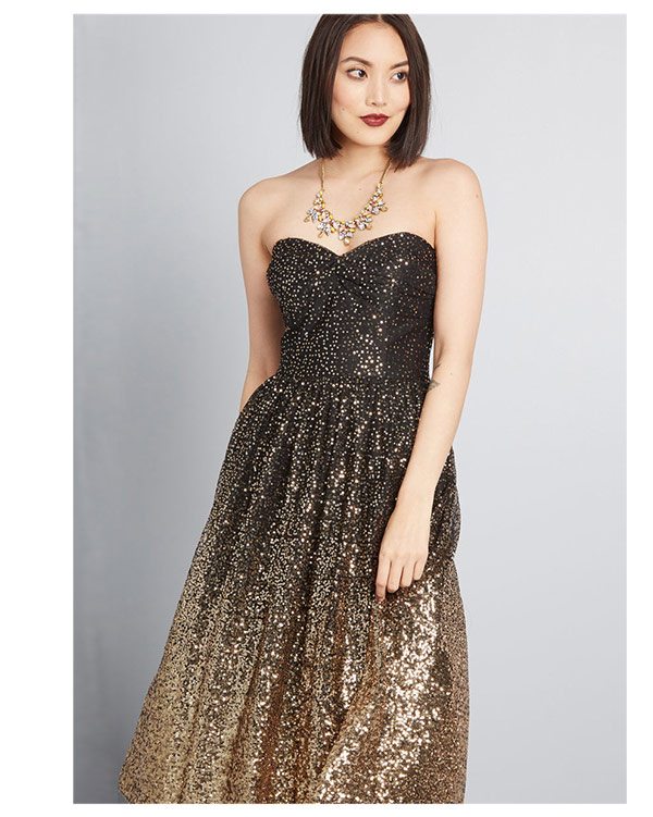 Gleaming Gala Sequin Dress
