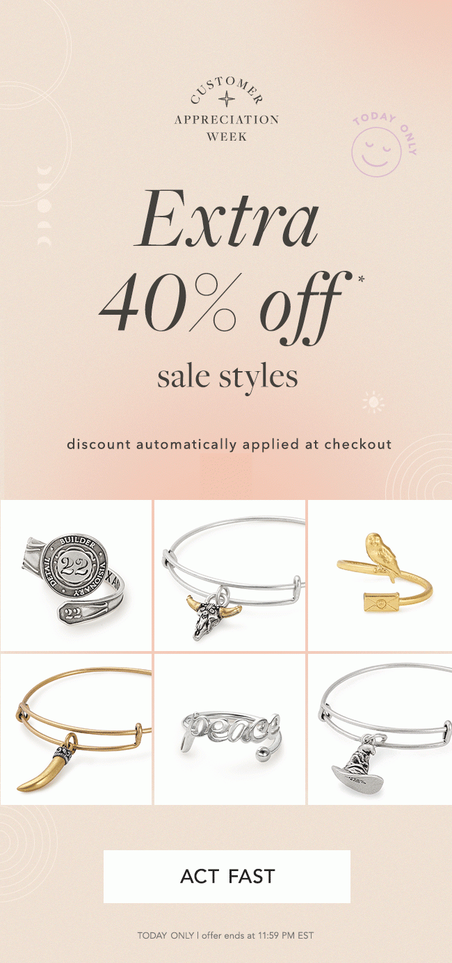 Sale EXTENDED - Shop an EXTRA 40% OFF* Sale Styles